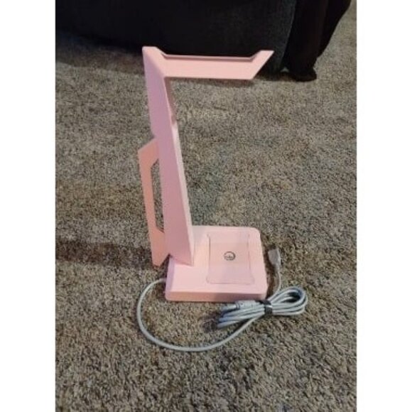 New RGB Gaming Headset Stand with 2 USB Ports, Game Headphone Mount for PC - Picture 1 of 2